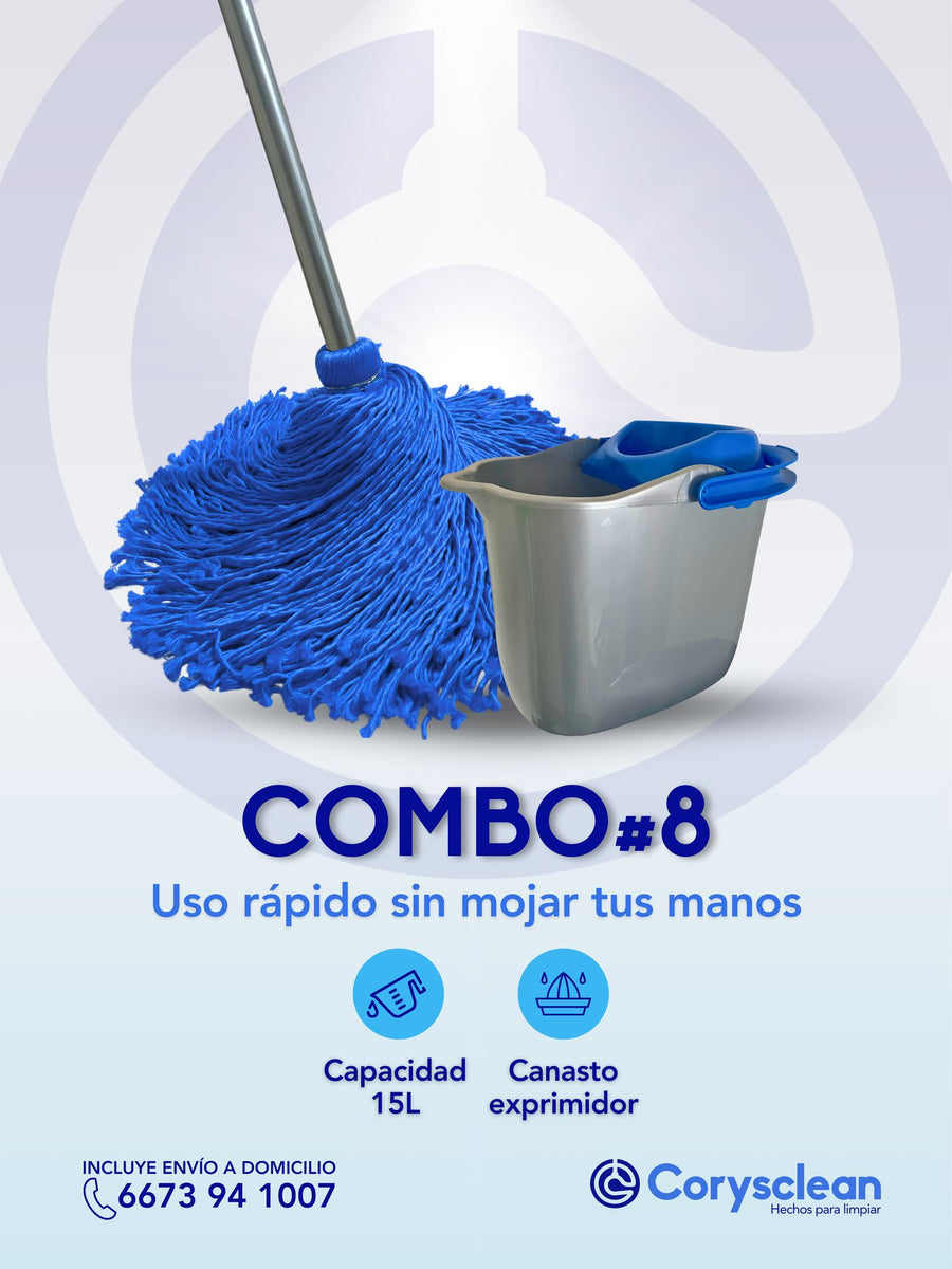 Combo #8 - Combo Uso Rápido con Cubeta Exprimidora